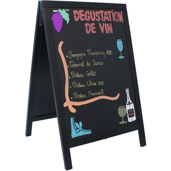 Duplo A-Board 55x85cm Black