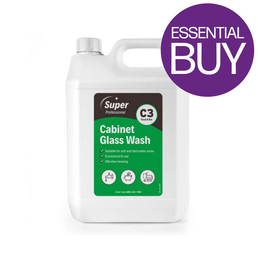 Auto Cabinet Glass Wash C3 (2x5L)