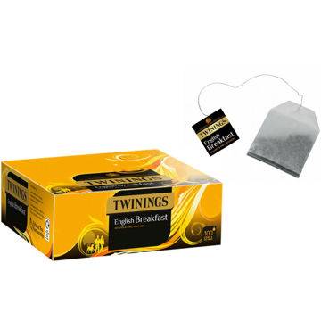 Twinings English Breakfast Tea - String & Tagged (x600)