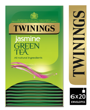Twinings Green Tea with Jasmine Enveloped (x80)