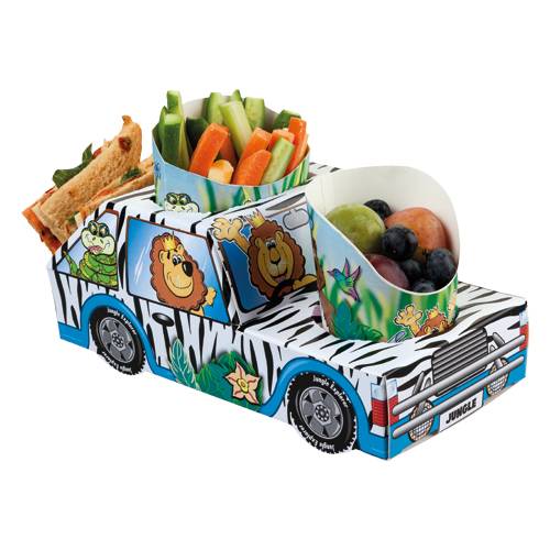 Jungle Lion Jeep Party Tray 240x120x103mm (x250)