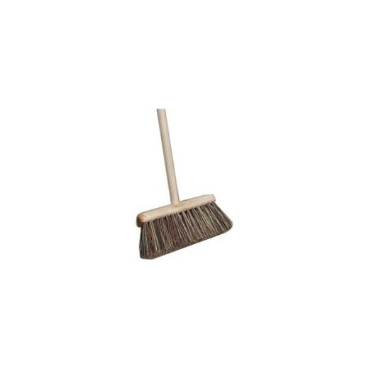 Small Yard Brush Complete with Handle