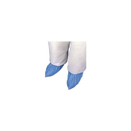 Disposable Overshoes 16in Blue (x100)