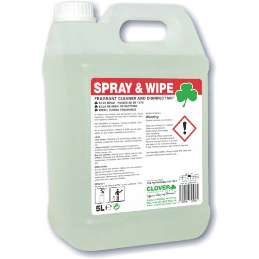 Spray & Wipe (5L)