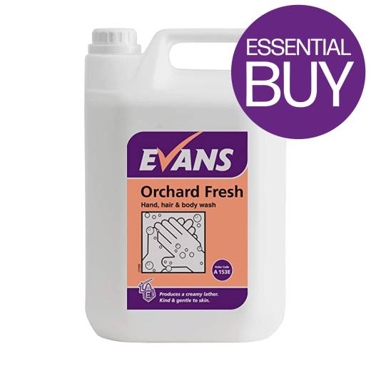 Orchard Fresh Hand, Hair & Body Wash (5L)