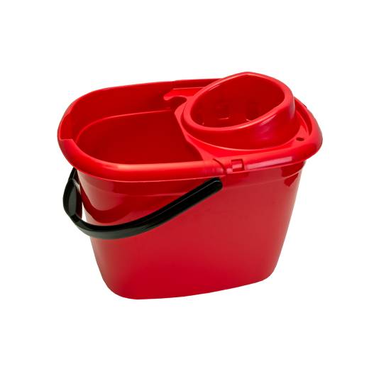 14L Mop Bucket Red