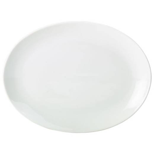 Royal Genware Oval Plate 25.4cm x6