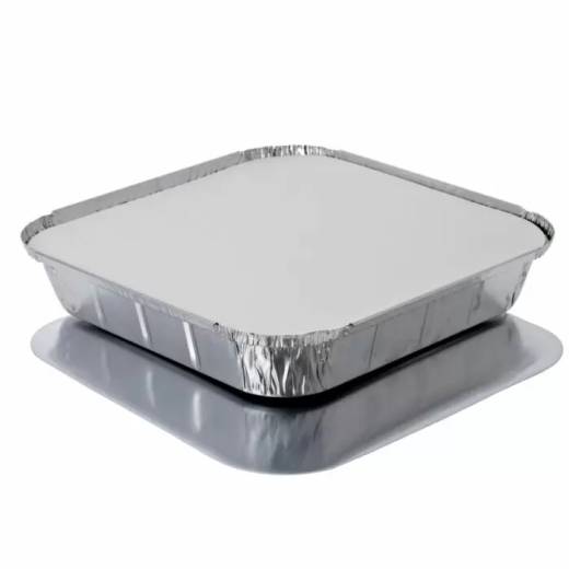 Foil Container Lid 9x9in (x250) - Lid for 27488
