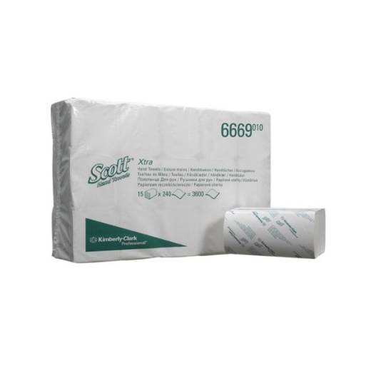 Scott Xtra Hand Towels White (x3600)