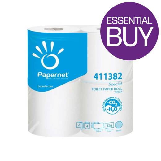 Papernet Special 2 Ply Toilet Roll 210 Sheet (x40)