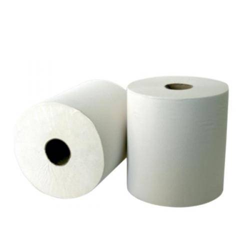 Leonardo Roll Towel 2 Ply White 200mm x 175M CHSA (x6)