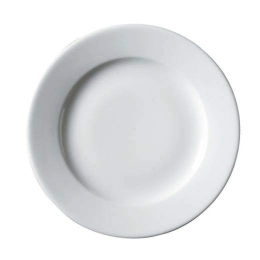 Porcelite Winged Plate 21cm/8.25in (x6)