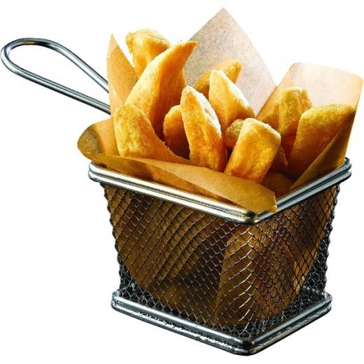 Serving Fry Basket 10 x 8 x 7.5cm (x6) (x6)