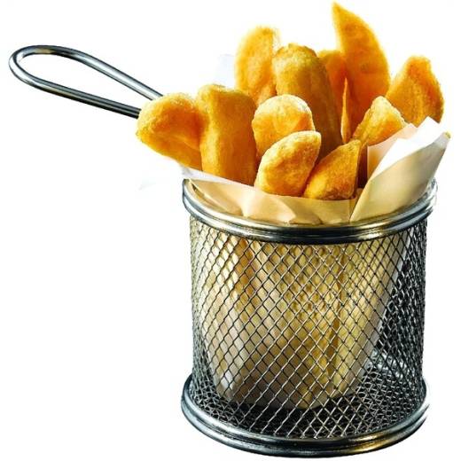 Serving Fry Basket Round 9.3 x 9cm (x6)