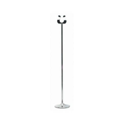 Stainless Steel Table No./Menu Stand 30cm