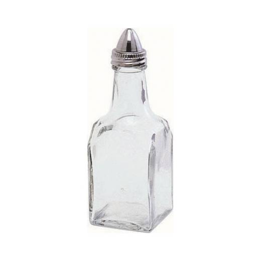 Glass Vinegar Bottle Stainless Steel Top 50x145mm/5oz