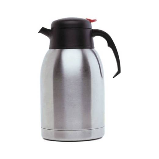 Stainless Steel Vacuum Push Button Jug 1.2L