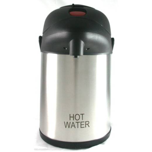 Stainless Steel Unbreakable Vacuum Pump Pot 2.5L Hot Water