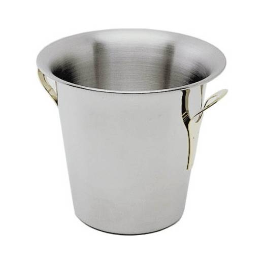 Stainless Steel Wine Bucket Tulip Design with Handles