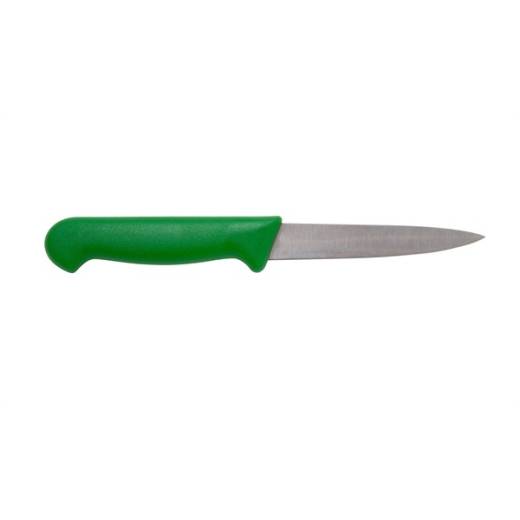 Genware 10.2cm/4in Vegetable Knife Green