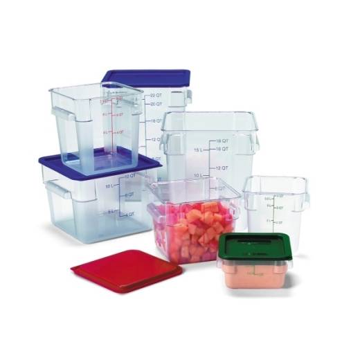 Square Lid for 11.4/17.1/20.9L Container Blue