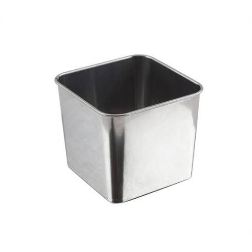Stainless Steel Square Server 8x8x6cm (x12)