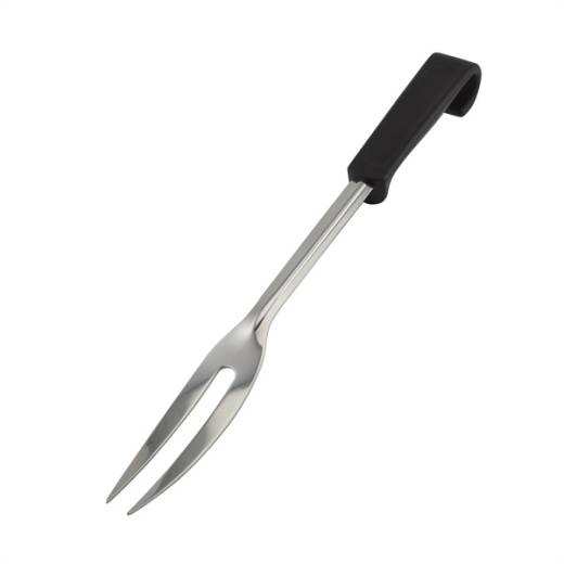 Genware Carving Fork Plastic Handle Black