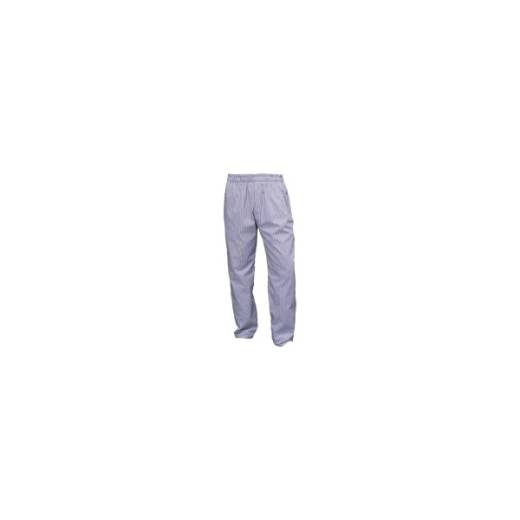 Baggie Trousers Blue Check Large
