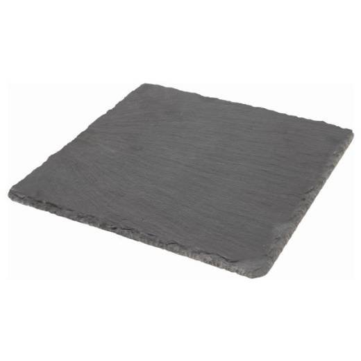 Natural Edge Slate Platter 20x20cm (x6)