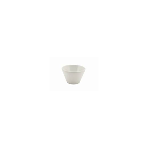 Melamine Conical Buffet Bowl 8.5cm White