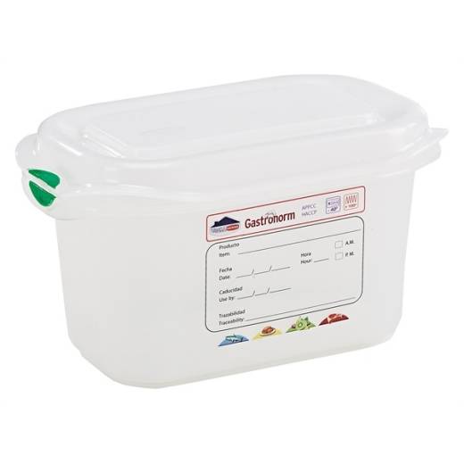 GN Storage Container 1/9 100mm Deep 1L (x12)