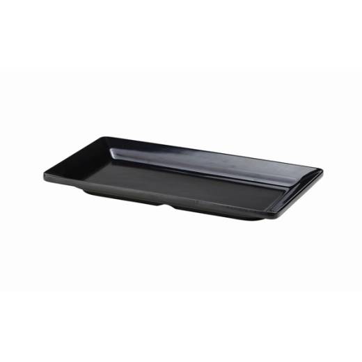 Black Melamine Platter GN 1/3  32x17.5cm