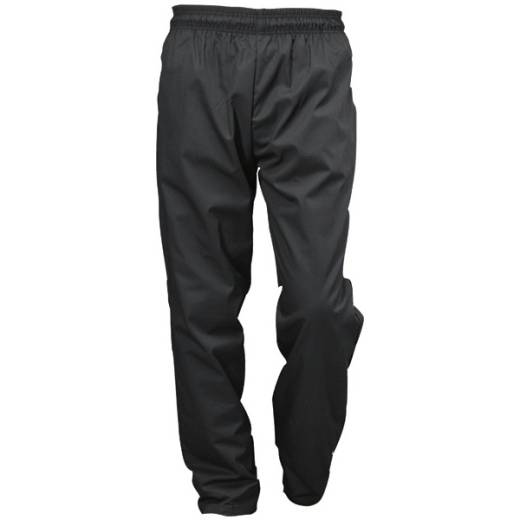 Chef Baggie Trousers Black Size XSmall  26-28in Waist