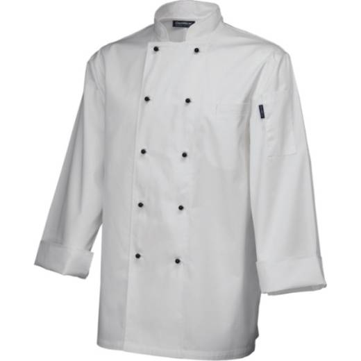 Chef Superior Jacket Long Sleeve White XS