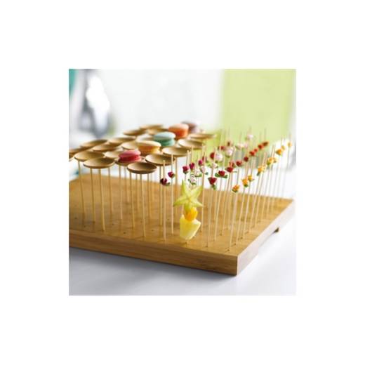 Bamboo Tray for 120 Skewers (x6) $