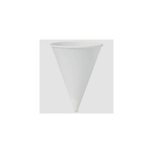 Paper Water Cones 4oz (x5000)
