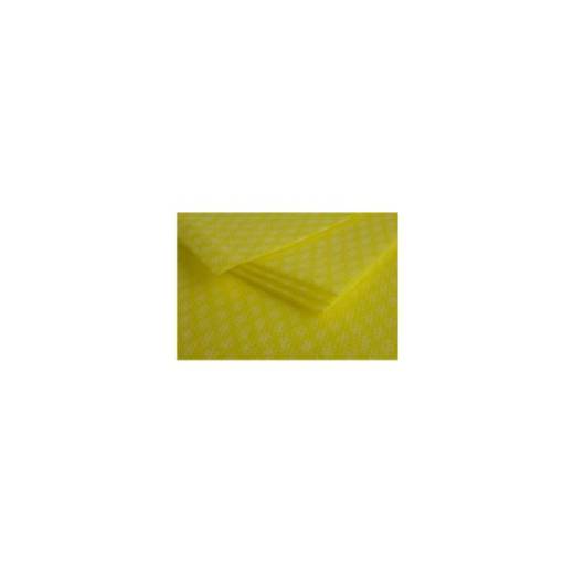 All Purpose Lightweight Cloth On A Roll Yellow 500 Sheet (x6)