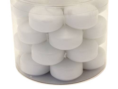White Floating Candles 6x33