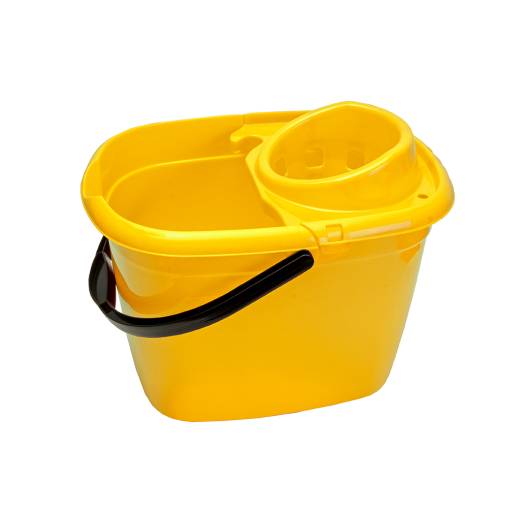 15L Mop Bucket Yellow