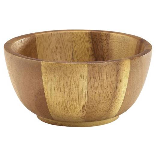 Acacia Wood Bowl 15x7cm