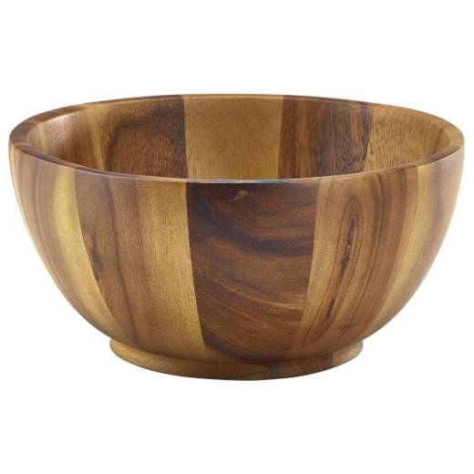 Acacia Wood Bowl 20x10cm