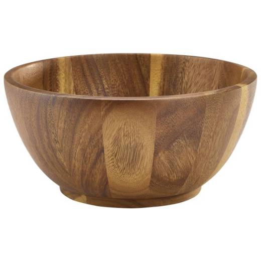 Acacia Wood Bowl 25x12cm
