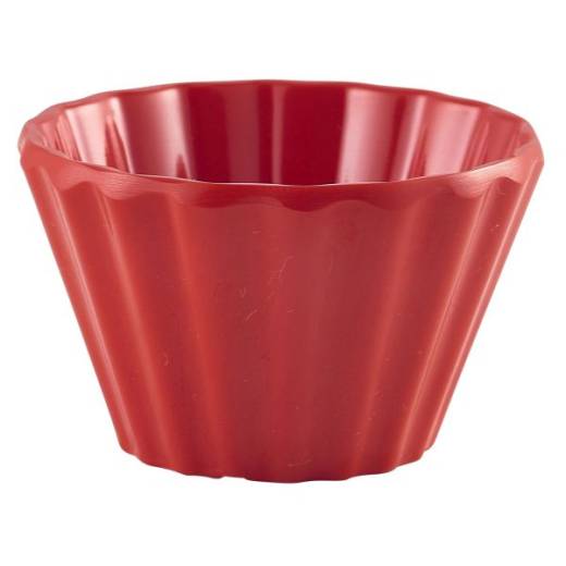 Cupcake Ramekin Melamine 45ml/1.5oz Red (x24)