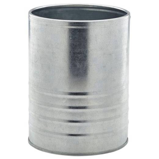 Galvanised Steel Can 11cm x 14.5cm (x12)