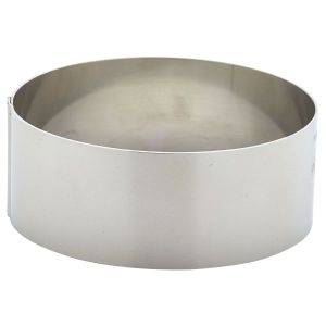 Stainless Steel Mousse Ring 9x3.5cm (x12)