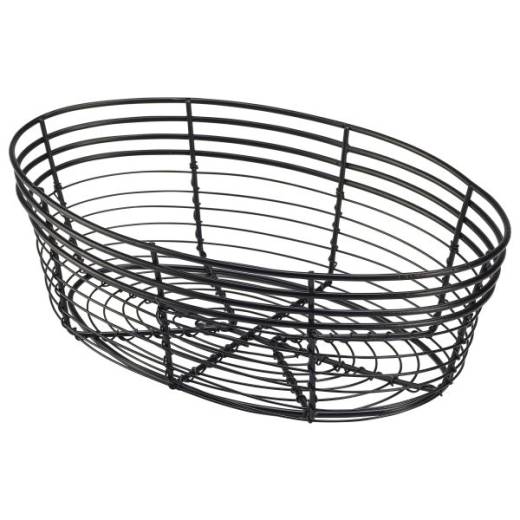 Wire Basket Oval 25.5 x 16 x 8cm (x6)