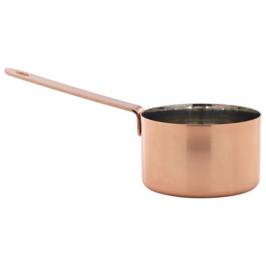 Copper Mini Saucepan 7.2x4.7cm (x6)