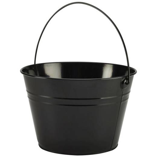 Stainless Steel Serving Bucket 25cm Black