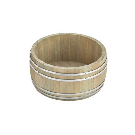 Miniature Wooden Barrel 16.5 x 8cm