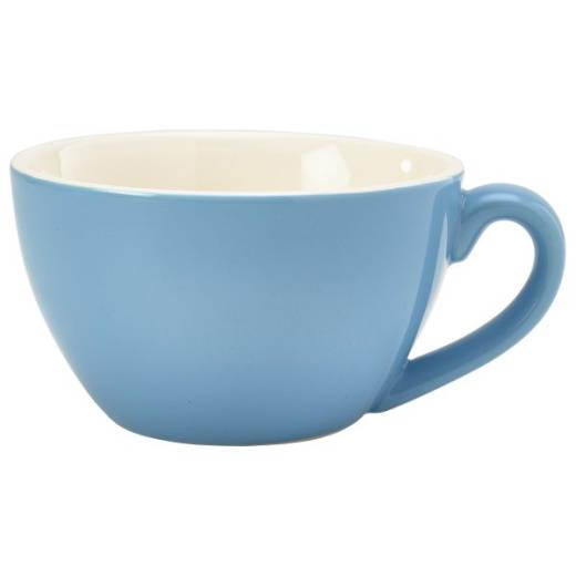 Royal Genware Bowl Shaped Cup 34cl Blue (x6)
